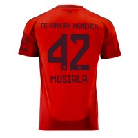 Dres Bayern Munich Jamal Musiala #42 Domáci 2024-25 Krátky Rukáv